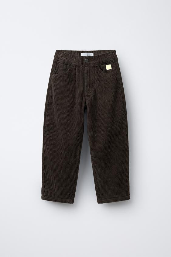 THICK CORDUROY PANTS | Zara US