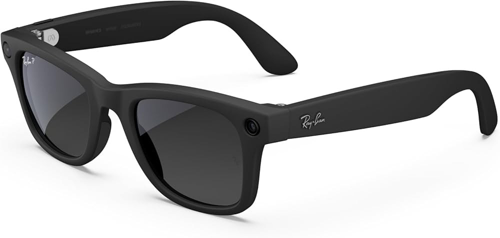 Ray-Ban | Meta Wayfarer (Gen 2) - Matte Black, Polarized Gradient Graphite lenses | Amazon (US)