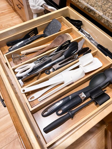 Kitchen bamboo drawer organizer I found on amazon! 

#LTKfindsunder50 #LTKhome