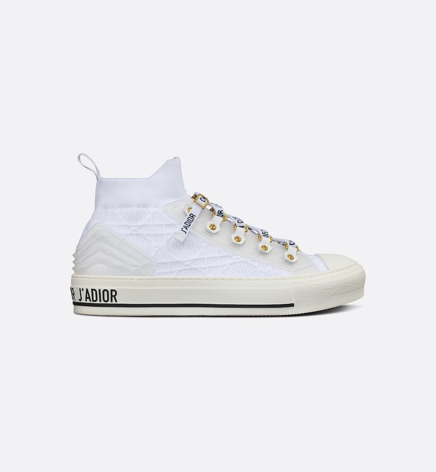 White Cannage Technical Mesh | Dior Couture