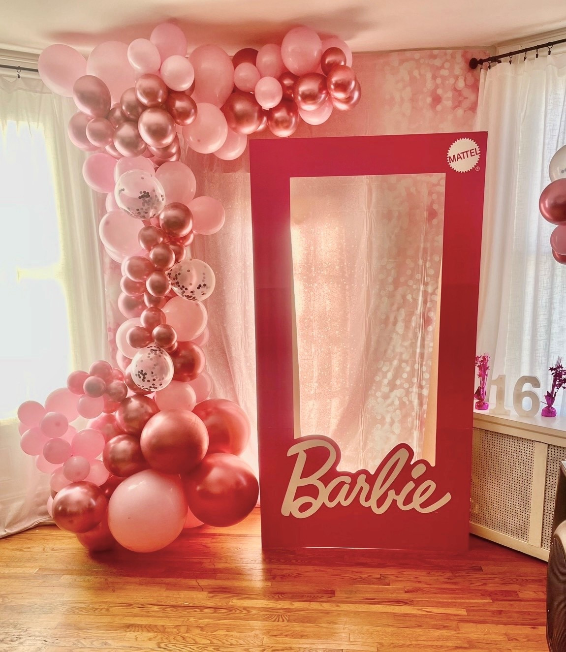 Barbie vibes for my daughter’s Sweet 16 🎀
The balloon garland + Barbie box backdrop made the perfect party photo moment 💕
Similar decor linked!

#LTKHome #LTKmomlife #LTKdayinmylife