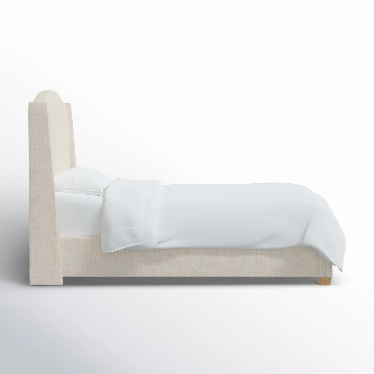 Allis Upholstered Wingback Bed | Wayfair North America