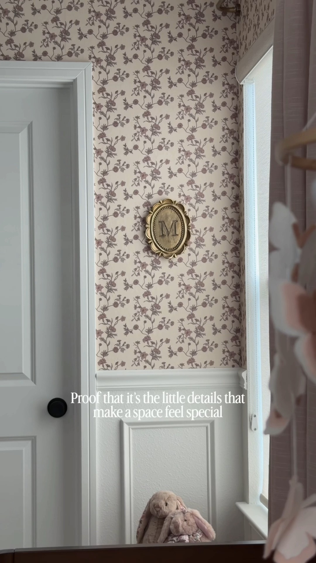 One little detail. One big difference. 🤍

I’ve always believed the finishing touches are what bring a room to life, and this personalized monogram was exactly what this little corner was missing. It makes the nursery feel even more like hers.

It’s amazing what one thoughtful piece can do. ✨

#nurserydecor #girlroom #anthropologiehome #gallerywall #monogramletter

#LTKHome #LTKBaby #LTKSeasonal