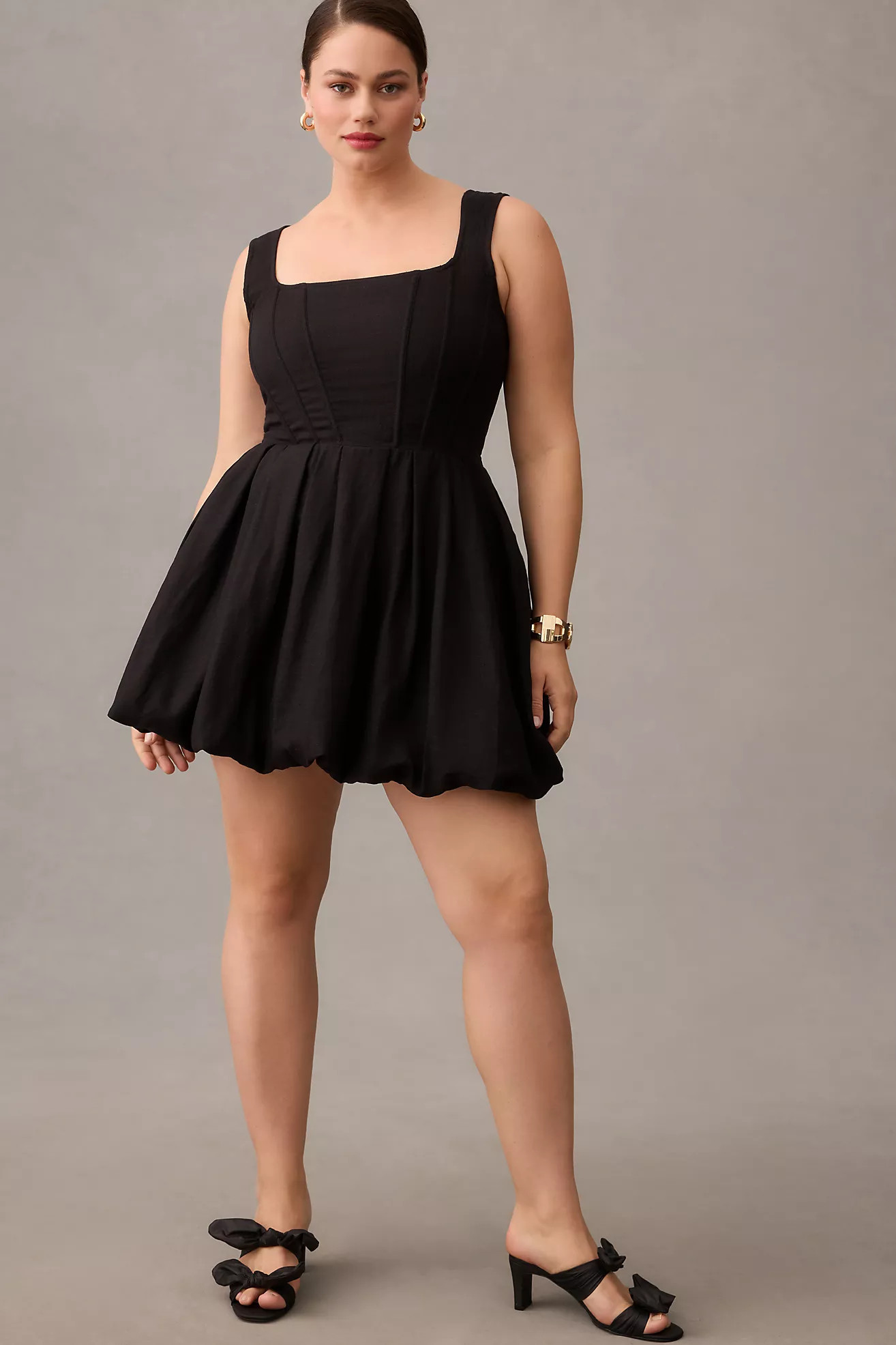 Aureta Studio x Anthropologie Corset Bubble Dress | Anthropologie (US)