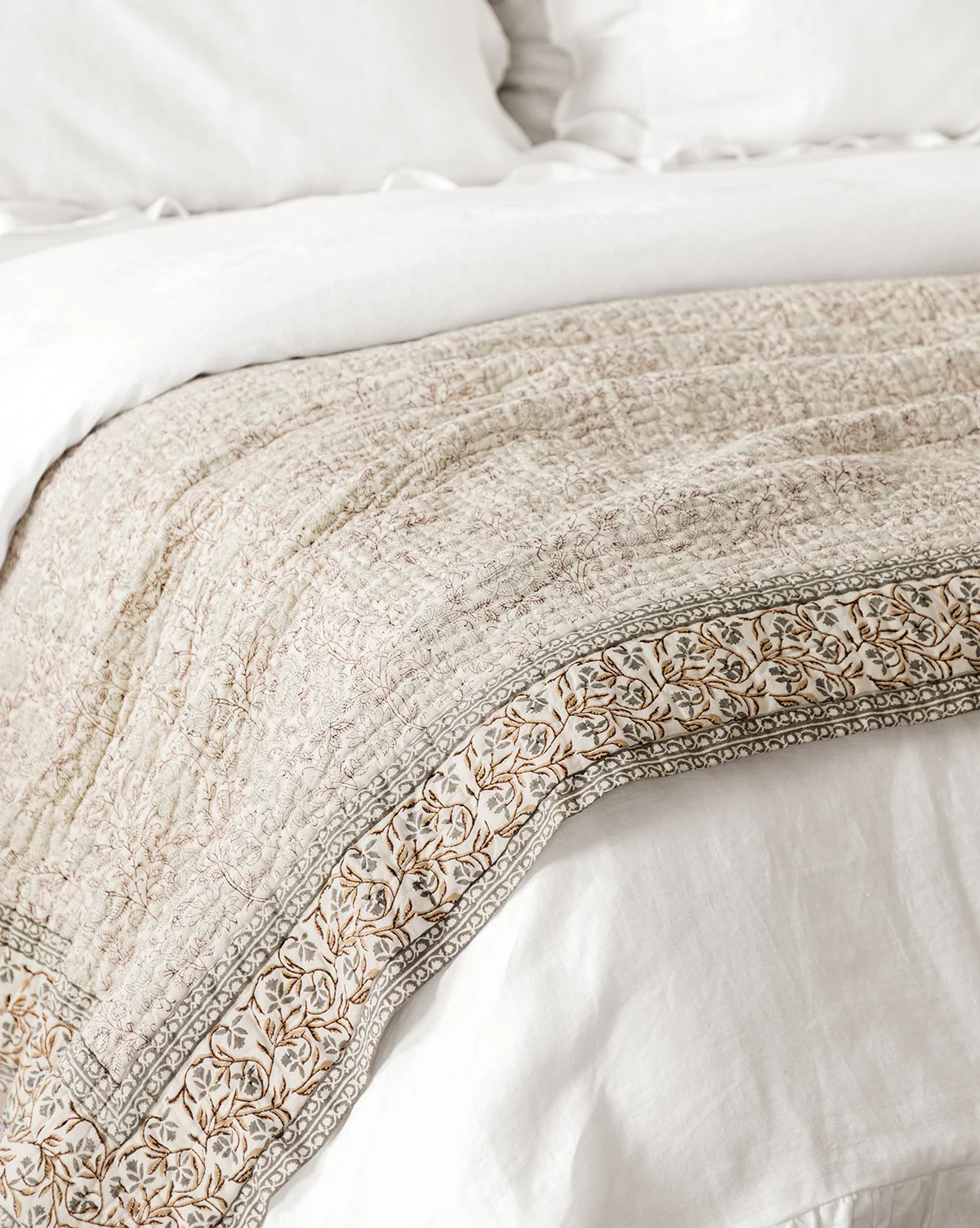 Tulare Block Print Quilt | McGee & Co. (US)