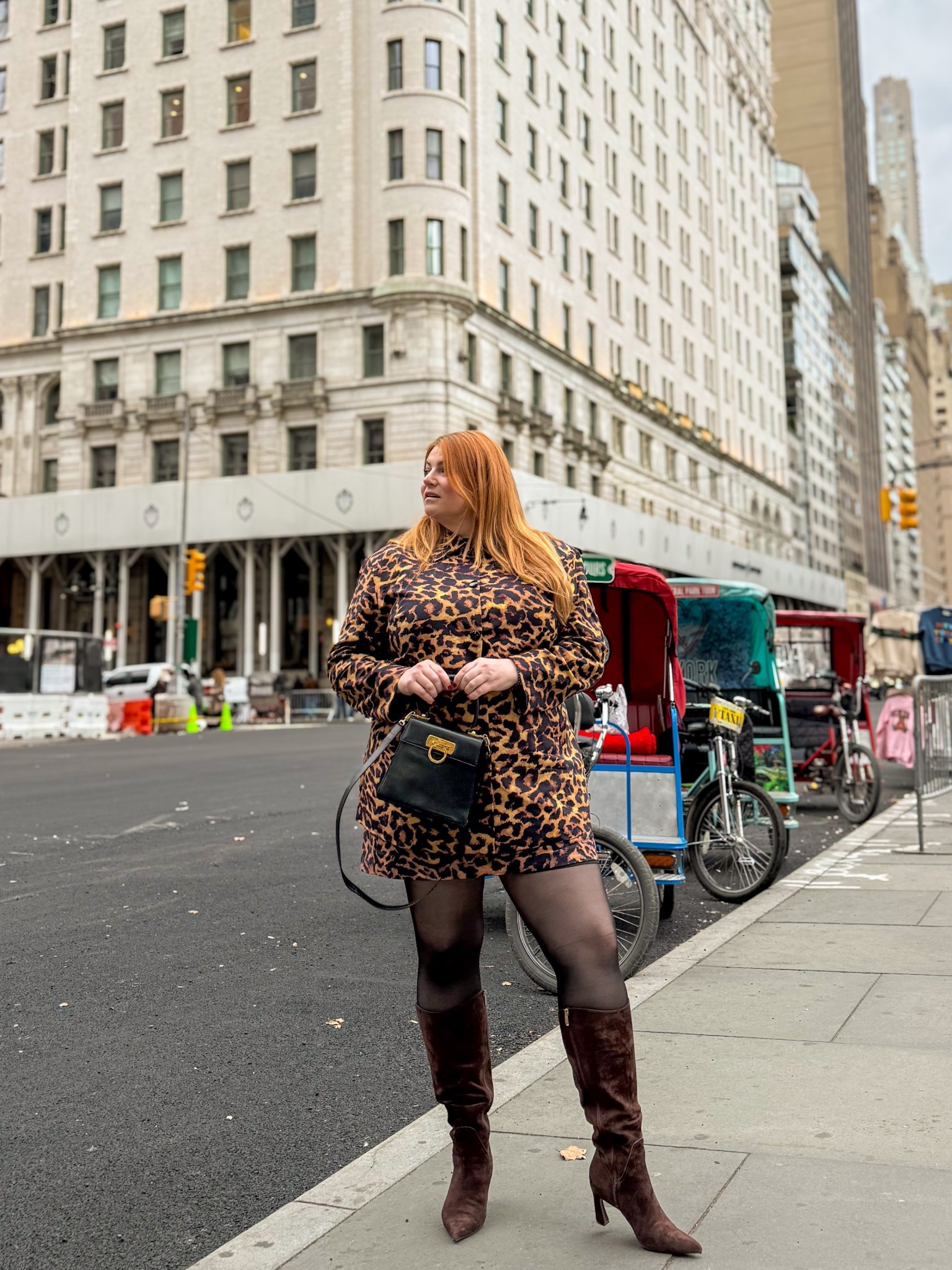 The matching leopard skirt and jacket set of my dreams. Size down a full size, it runs large! 

#LTKPlusSize