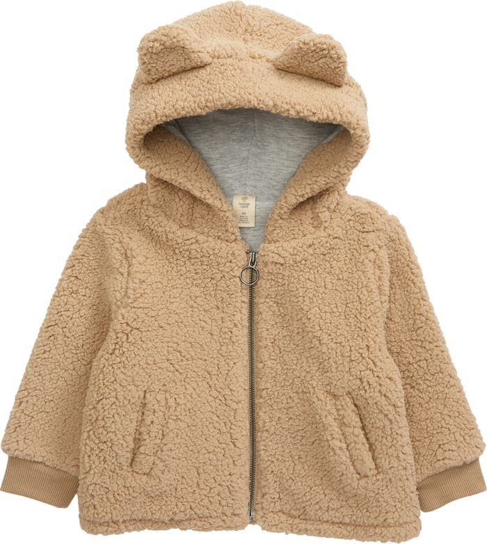 Cozy Hooded Faux Fur Jacket | Nordstrom Canada