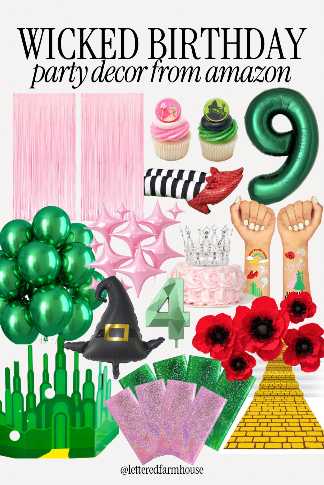 Wicked birthday party decorations, wicked birthday theme, wicked cute birthday party, Glinda party decorations, elphaba party decorations, wicked witch party, party decor, party plates, wizard of oz party 

Comment SHOP below to receive a DM with the link to shop this post on my LTK ⬇ https://liketk.it/4Zm9q #ltkparties #ltkfamily #ltkkids

#LTKFamily #LTKKids #LTKParties