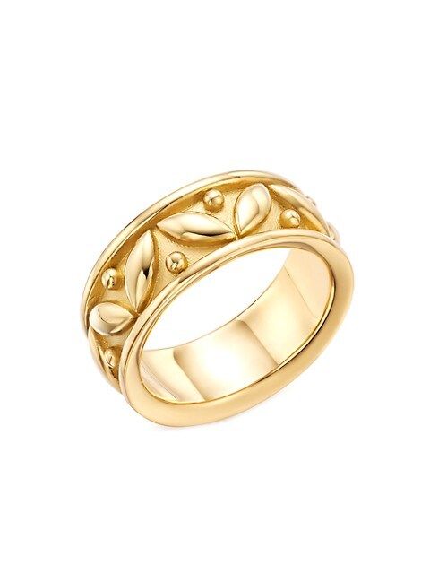 Classic 18K Gold Oliva Ring | Saks Fifth Avenue