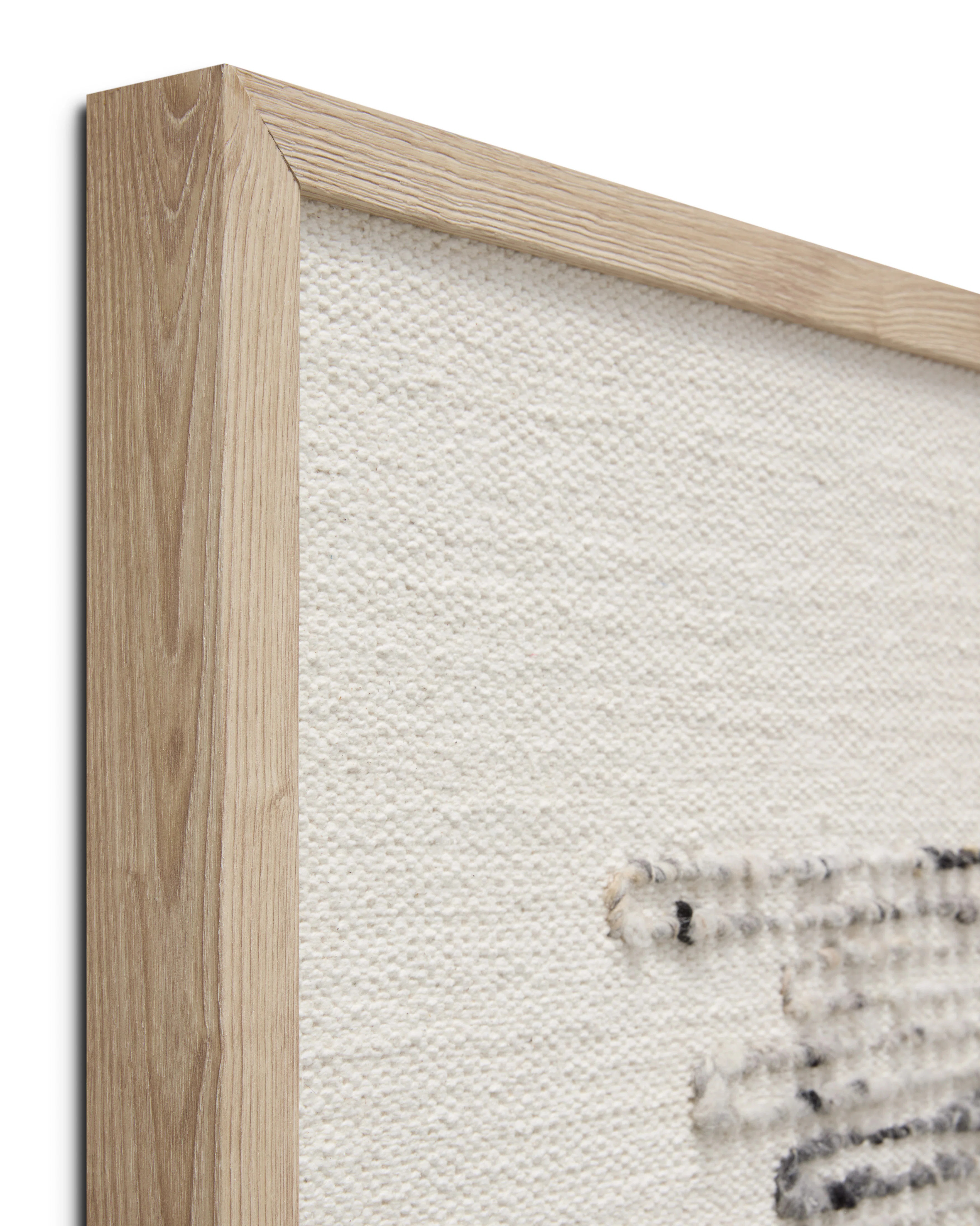 Amber Lewis x Loloi Sutter Silver / Ivory 3'-2" x 3'-6" Wall Art & Reviews | Wayfair | Wayfair North America