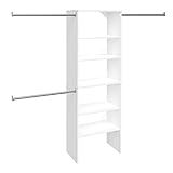 ClosetMaid SuiteSymphony Starter Tower Kit, 25", Pure White | Amazon (US)
