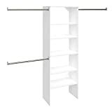 ClosetMaid SuiteSymphony Starter Tower Kit, 25", Pure White | Amazon (US)