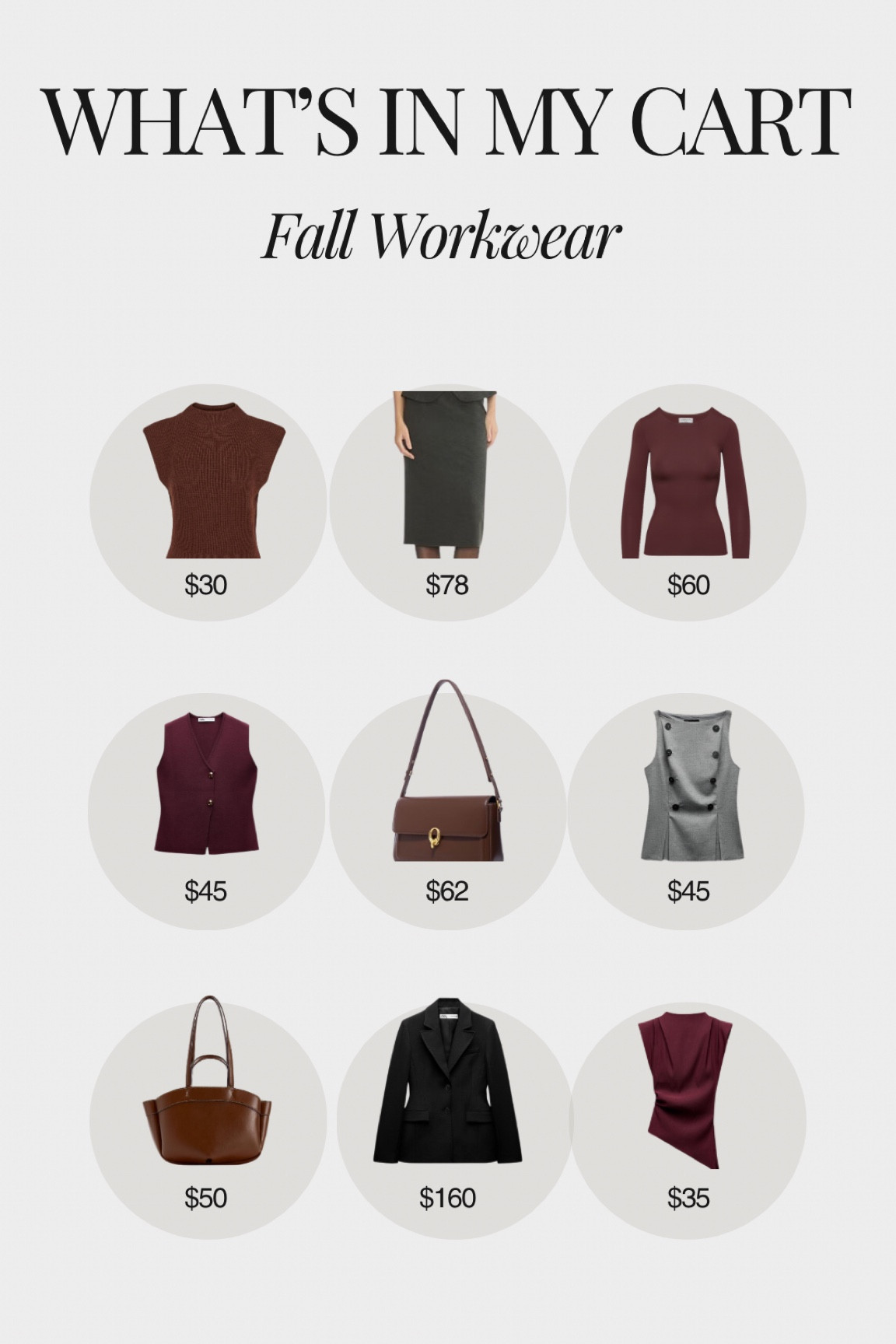Currently adding more items to my fall work wardrobe. Here’s what’s in my shopping cart!

#LTKStyleTip #LTKFindsUnder100 #LTKWorkwear