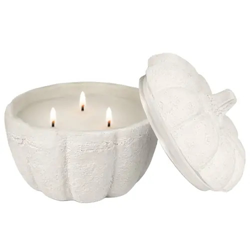 SWEET WATER DECOR Figural Pumpkin Soy Fall Candle in Cashmere And Vanilla at Nordstrom | Nordstrom