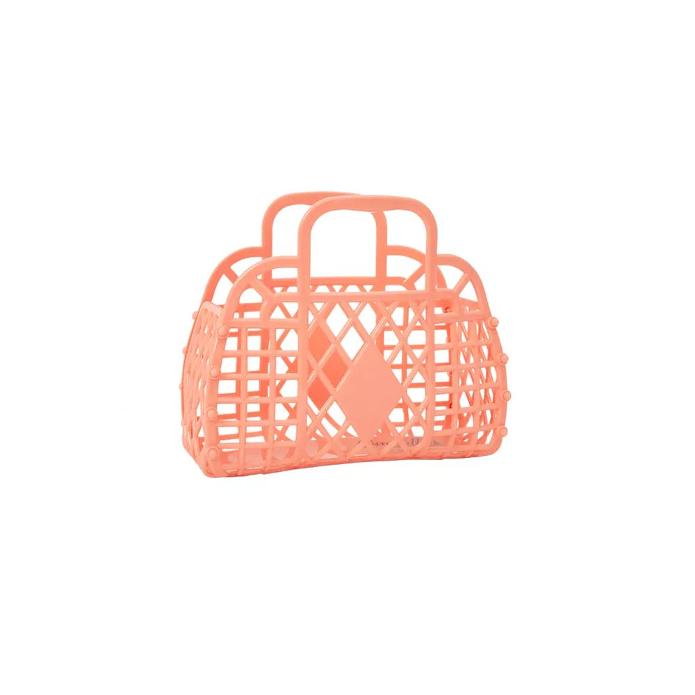 Retro Basket Jelly Bag, Peach - Mini | Shop Sweet Lulu