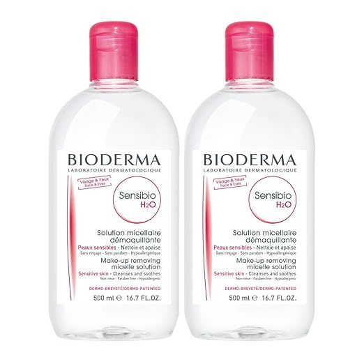 Bioderma Sensibio H2O Soothing Micellar Cleansing Water, 16.7 Fl Oz | Amazon (US)