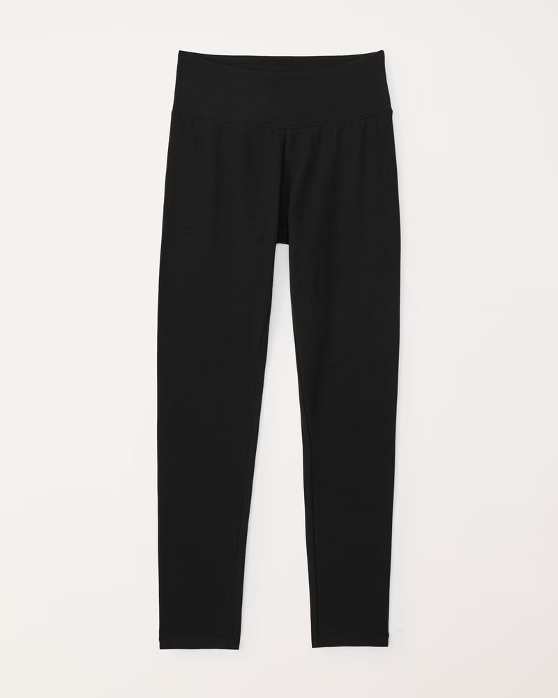 girls essential knit leggings | girls bottoms | Abercrombie.com | Abercrombie & Fitch (US)