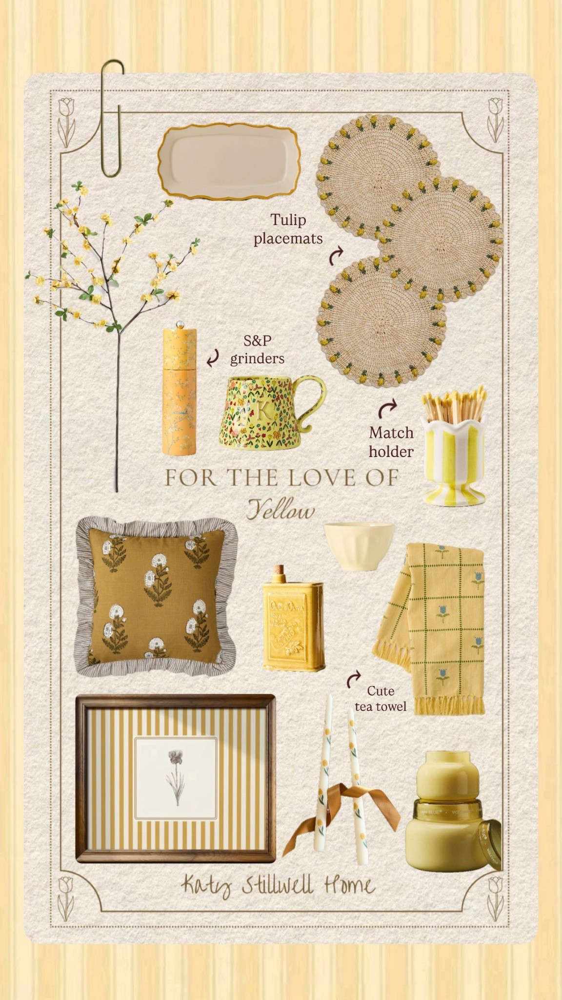 Yellow home spring finds ✨☀️

Spring decor | Candle | Throw Pillow 

#LTKHome #LTKSeasonal #LTKSaleAlert