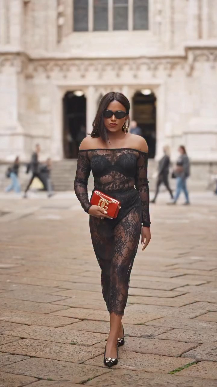 L'Agence Peonie Lace Bodysuit in Black L'AGENCE, Harrods Multi Lace Embellished Slingback Sandals 60, Selfridges JC5006U square-frame acetate sunglasses, Farfetch Global Dolce & Gabbana DG Logo Leather Crossbody Bag Red , L'Agence Makena Lace Pencil Skirt in Black L'AGENCEGRWM Outfit ,UK Fashion ,UK Women ,London lifestyle, Autumn look, Evening Outfit, Date night outfit, Date night, Dolce Gabbana ,DGSS26 ,Made In Italy ,Milan Fashion week 2025 

 #LTKuk #LTKdatenight #LTKpartywear