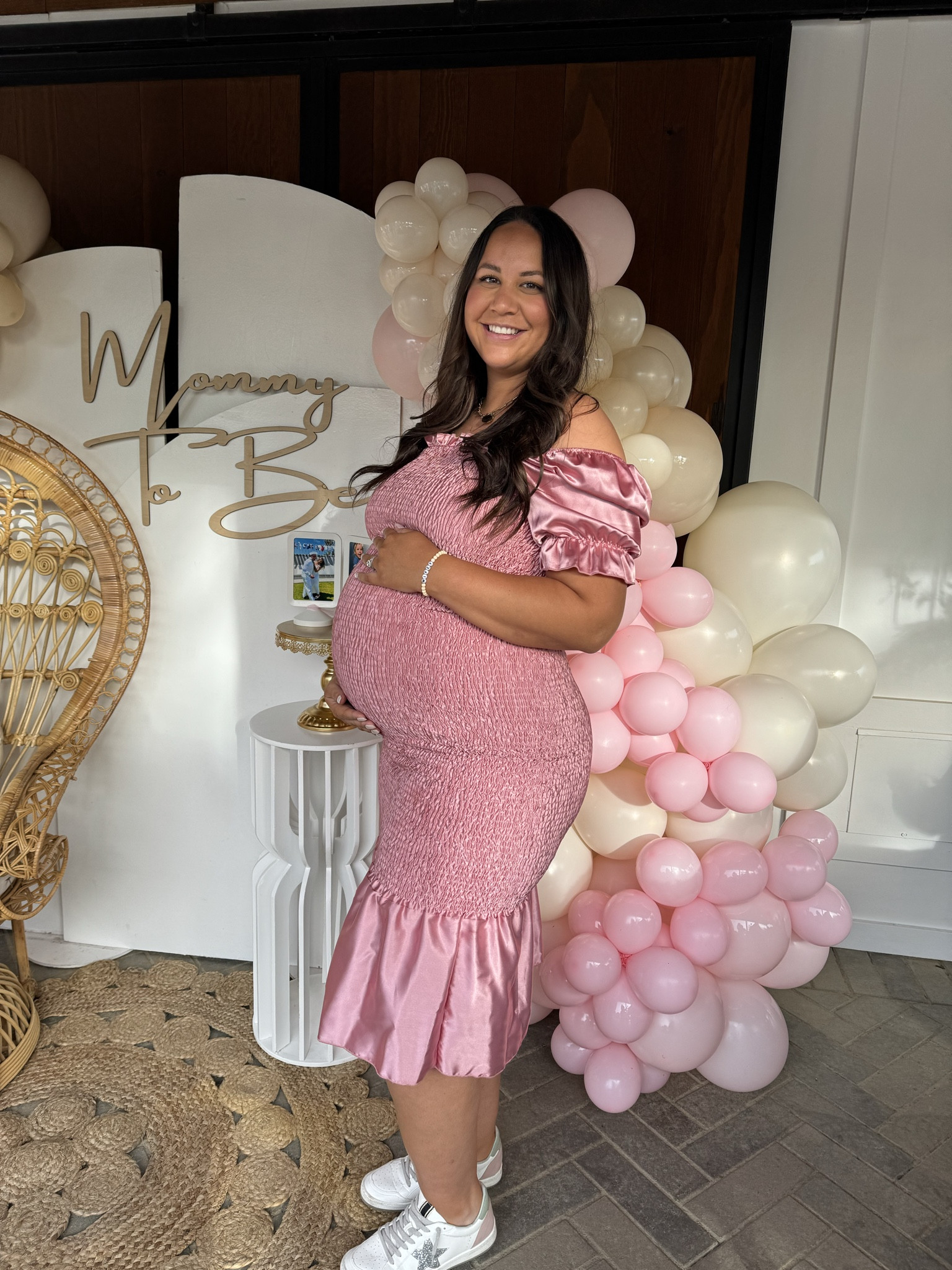Baby shower dress ✨💘

#LTKbaby #LTKfindsunder100 #LTKparties