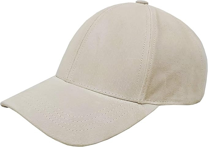 Emstate Genuine Suede Leather Unisex Baseball Caps Made in USA | Amazon (US)