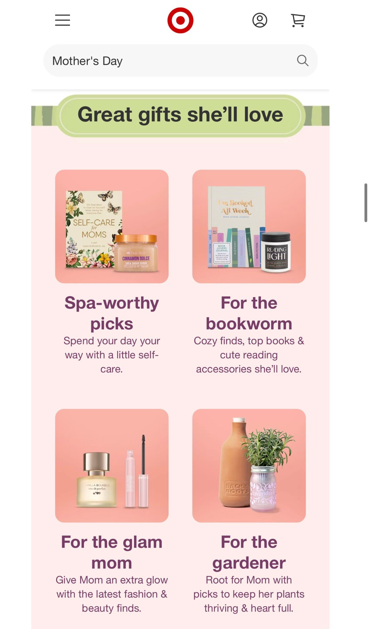 Run don’t walk – eight of the best sellers that make great Mother’s Day gift from target all of which will arrive in time for Sunday! #MothersDay #GiftIdeas #DontWait

#LTKGiftGuide