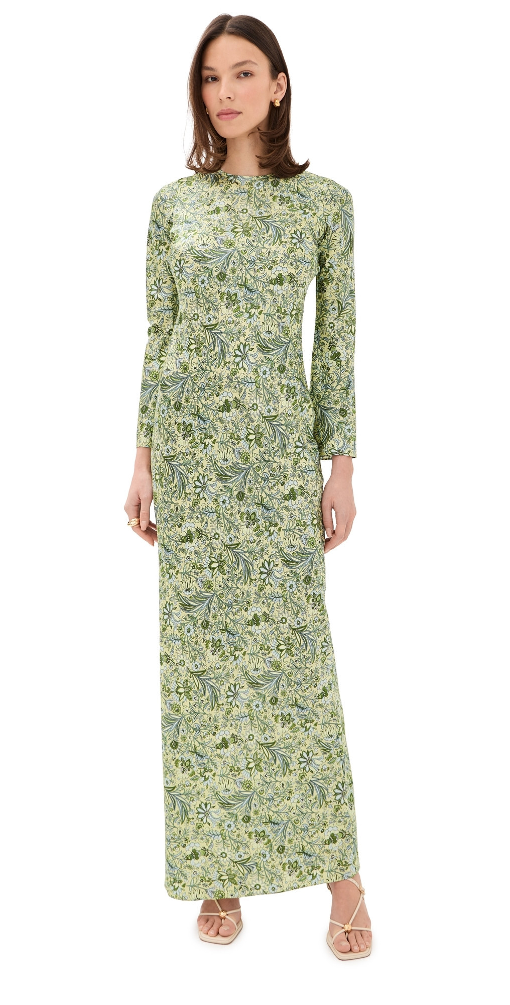 Veronica Beard Gemma Dress Pistachio Multi 10 | Shopbop