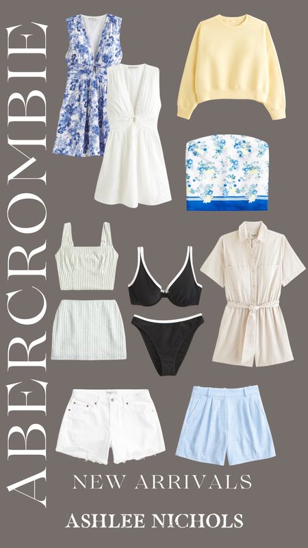 Abercrombie new arrivals!! Loving these for the spring the matching set and dress are so cute!!

Abercrombie, new arrivals, casual outfits, swimwear, romper, matching sets, spring dress, spring tops, denim shorts

#LTKSeasonal #LTKfindsunder100 #LTKstyletip
