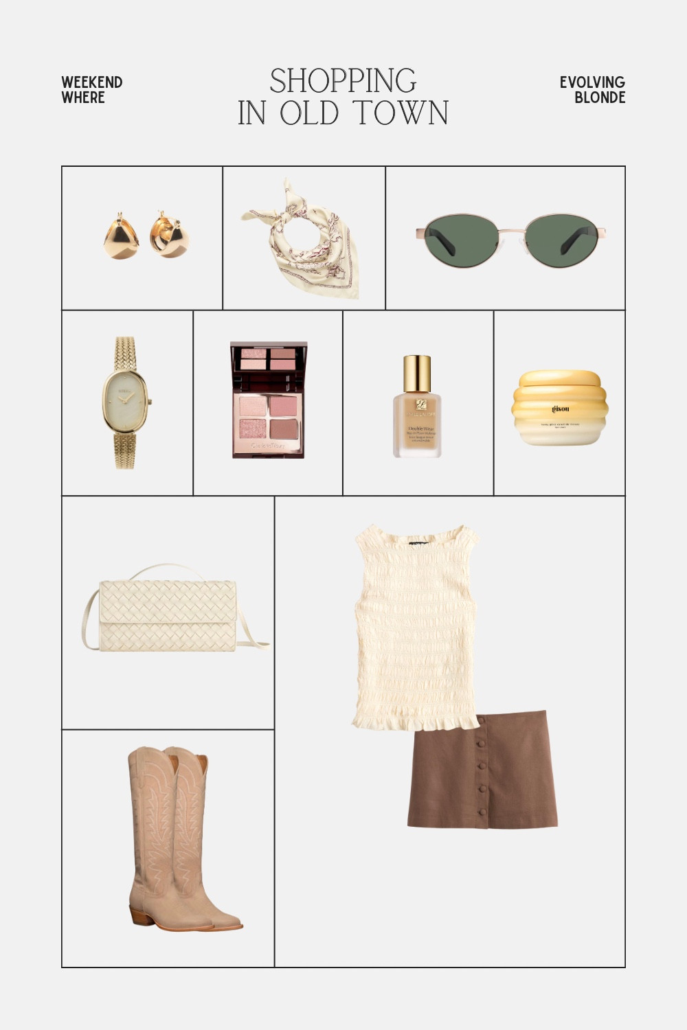 An outfit for wandering through old town, popping into little shops, and finishing the day with dinner somewhere cozy.
Neutral tones + classic pieces I’ll keep reaching for. Linked on LTK ✨

#LTKSpringSale #LTKootd