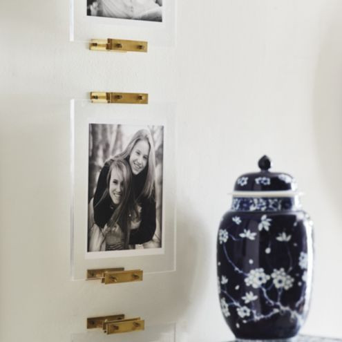 Brass & Acrylic Wall Easel | Ballard Designs, Inc.