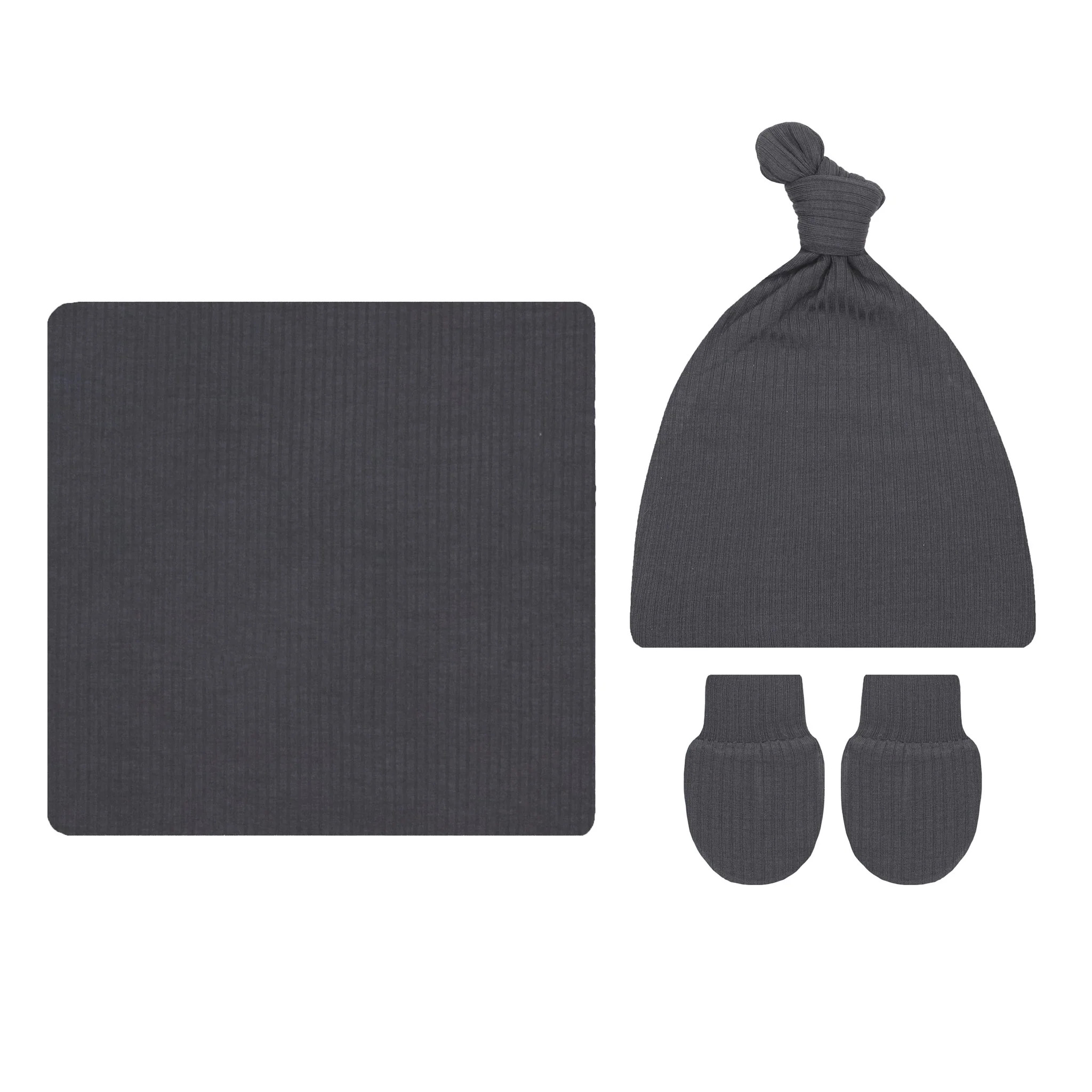 Hudson Ribbed Newborn Hat Bundle | Lou Lou & Company