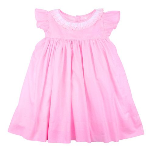 Pink Dainty Collar Dress - Shipping Late March | Cecil and Lou