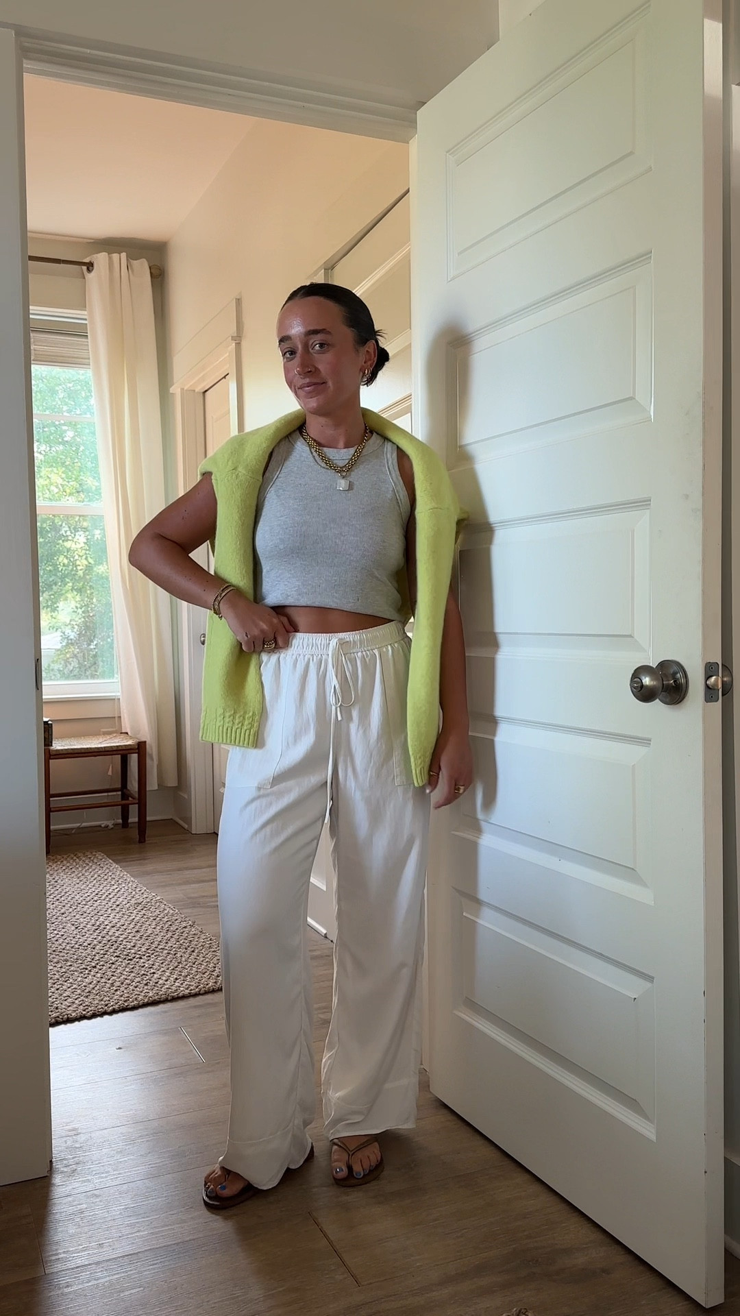 Spa day outfit!!! Xs top, large bottom, small sweater

#LTKStyleTip