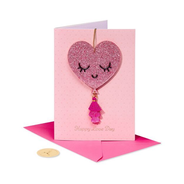 Acrylic &#39;Valentine&#39;s Heart&#39; Valentine&#39;s Day Card - PAPYRUS | Target