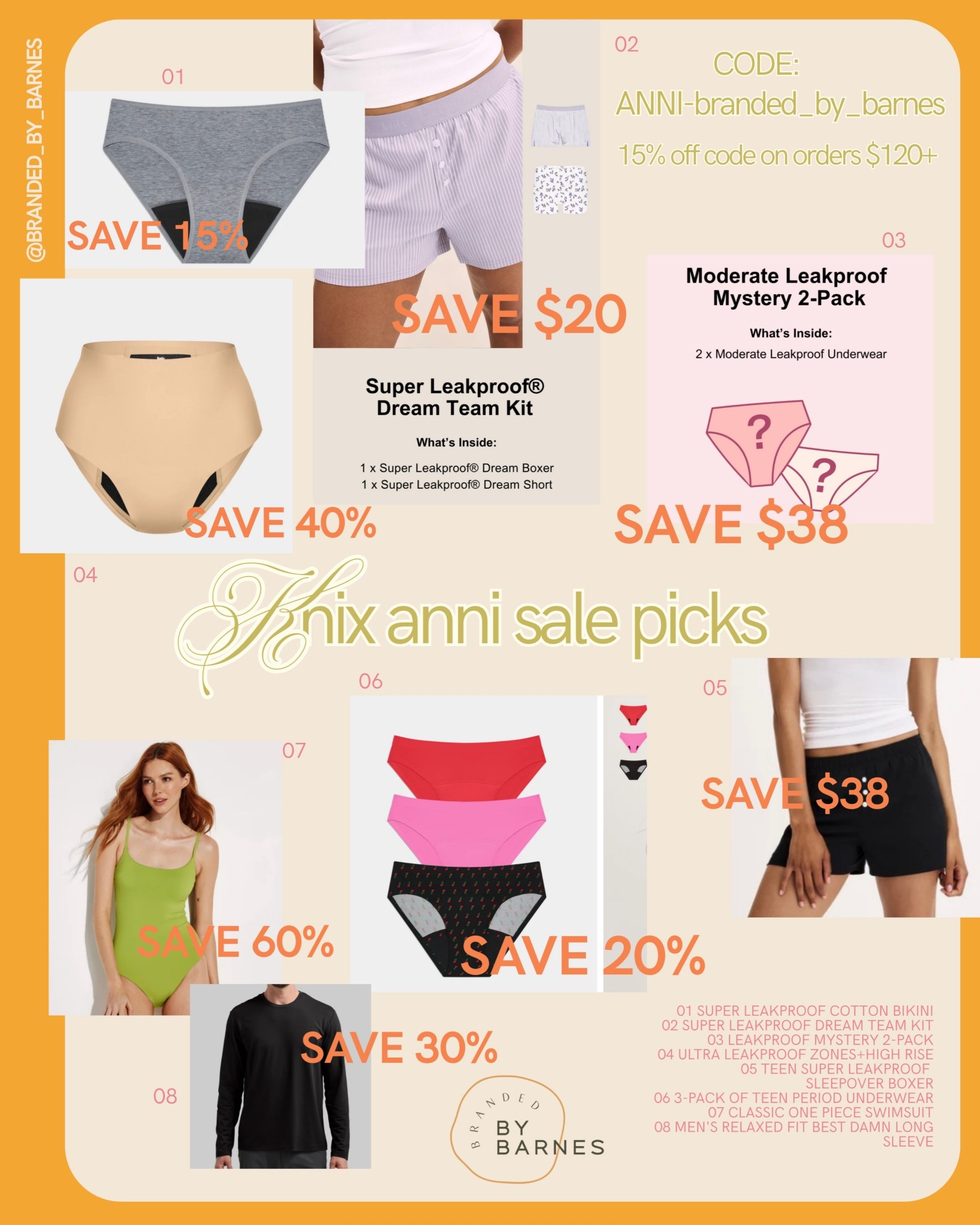 Find my fav Knix Anniversary sale finds here 🌙✨🤍
Use Code: ANNI-branded_by_barnes
15% off orders $125+

#LTKsummer #LTKcanada #LTKsale
