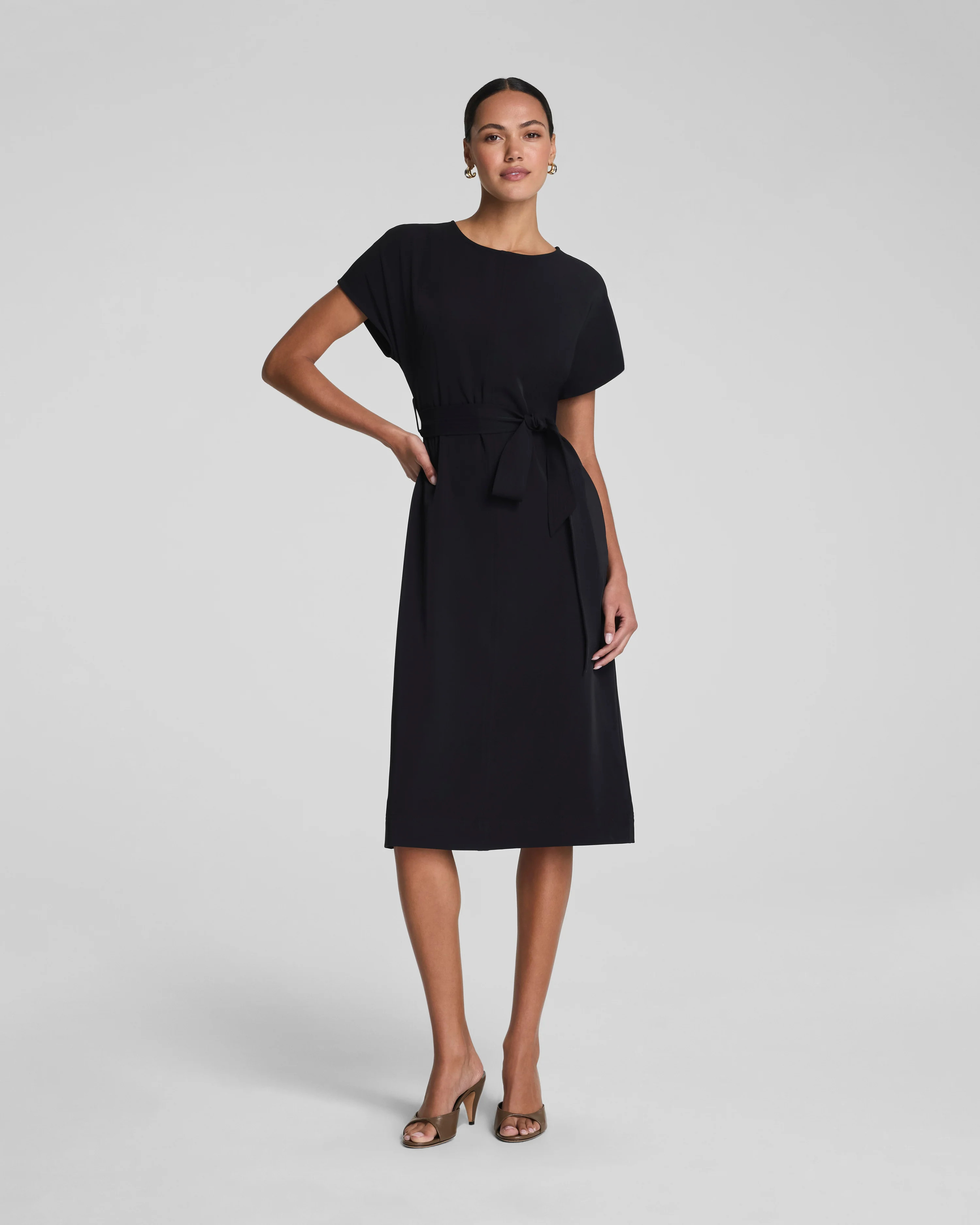 SPANX® CarryOn Belted Midi Dress | Travel-Friendly Midi Dress | Spanx