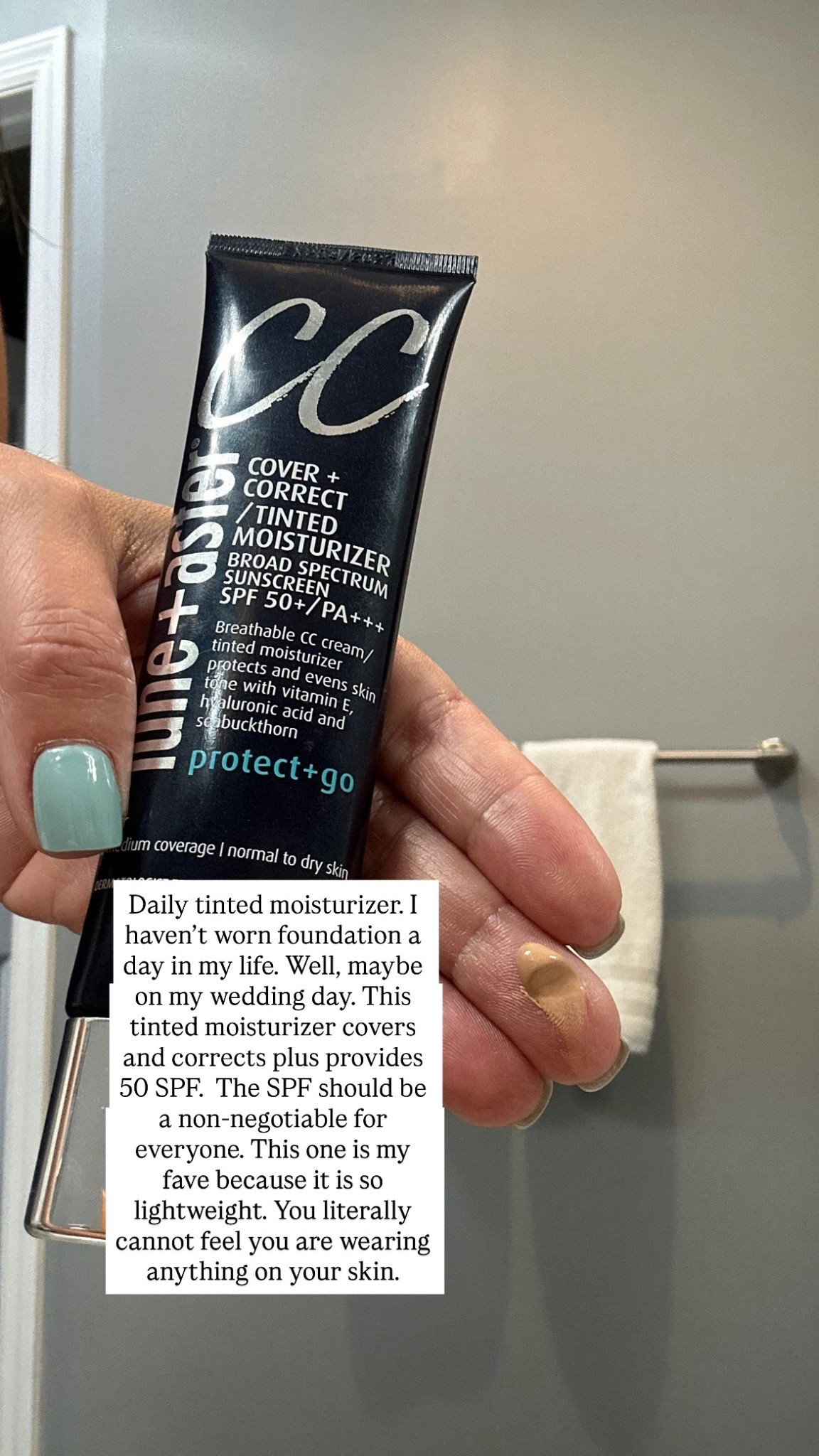 My daily tinted moisturizer. 

#LTKOver40 #LTKselfcare #LTKmomlife