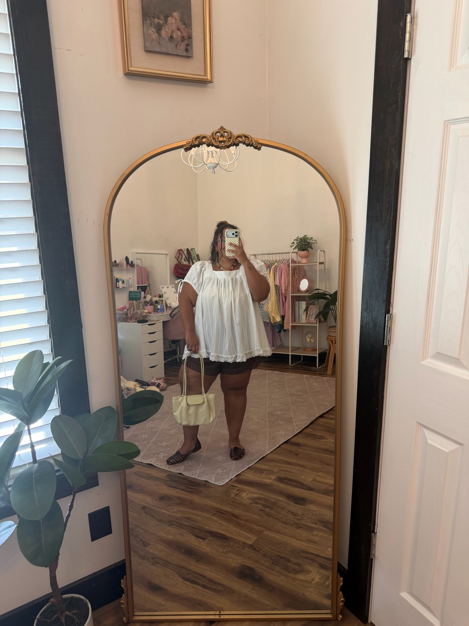 What I’m wearing as a size 16 
Top - 2X 
Shorts XXL tall

#LTKSaleAlert #LTKPlusSize
