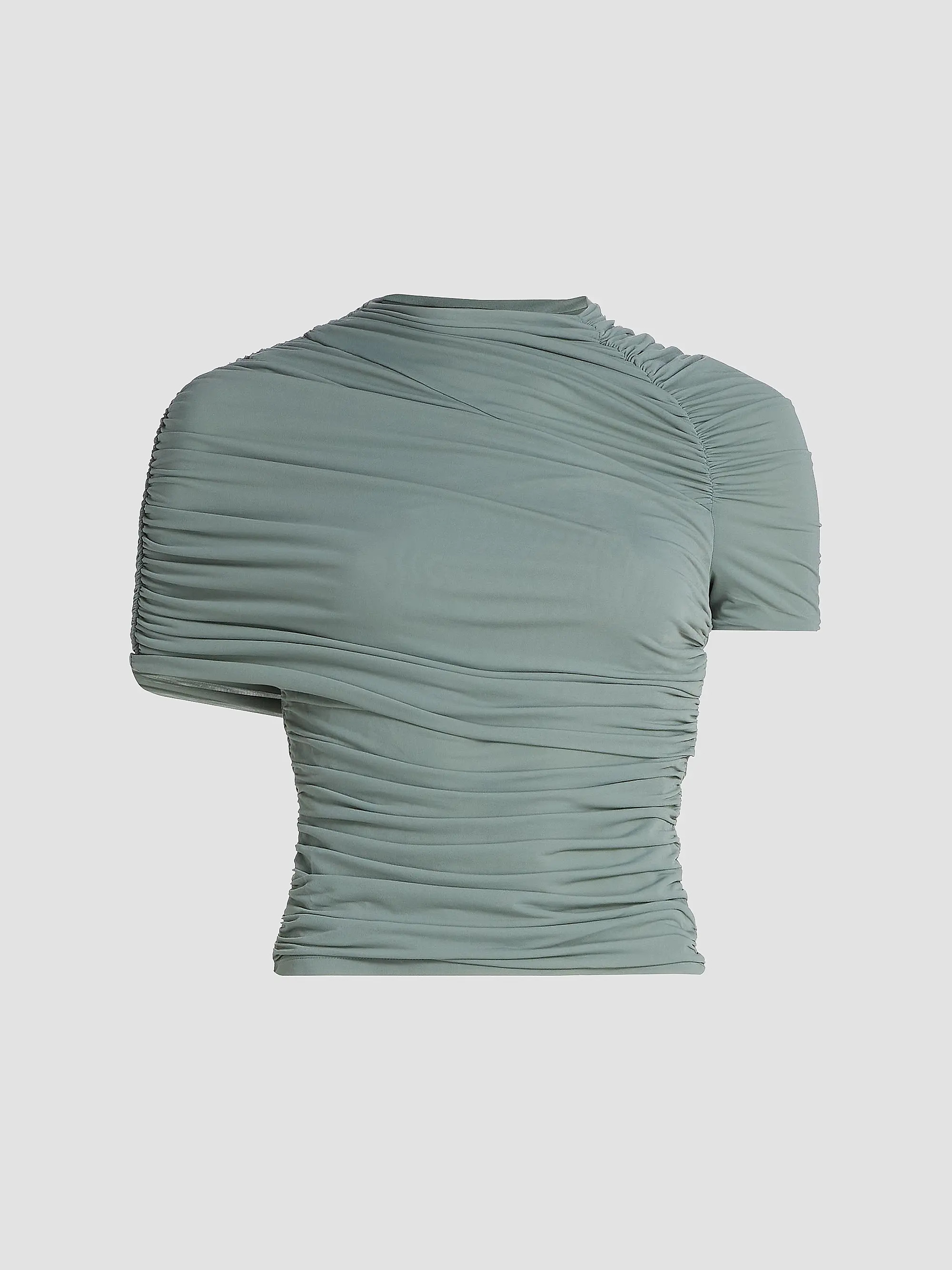 Ronny Kobo Vega Ruched Jersey Top | Saks Fifth Avenue | Saks Fifth Avenue