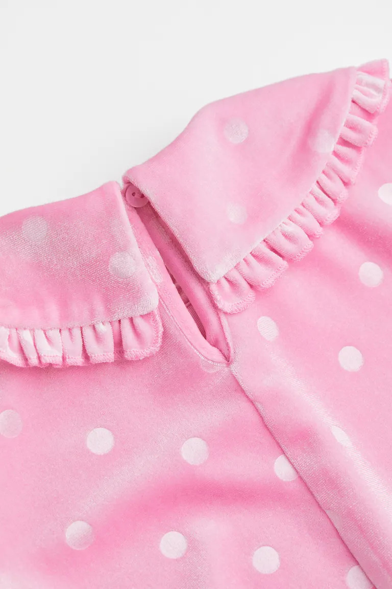 Collared Velour Dress | H&M (US + CA)