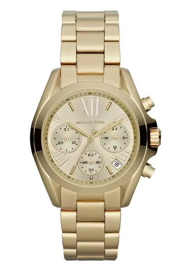 Women's Michael Kors 'Bradshaw - Mini' Chronograph Bracelet Watch, 36Mm | Nordstrom
