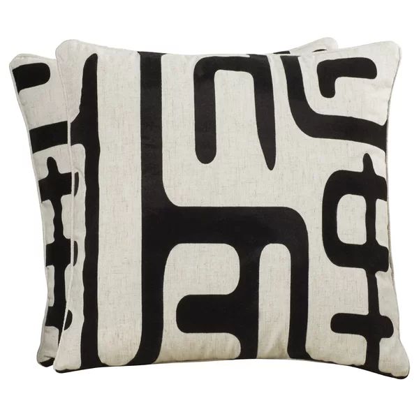 Linen Throw Pillow (Set of 2) | Wayfair North America