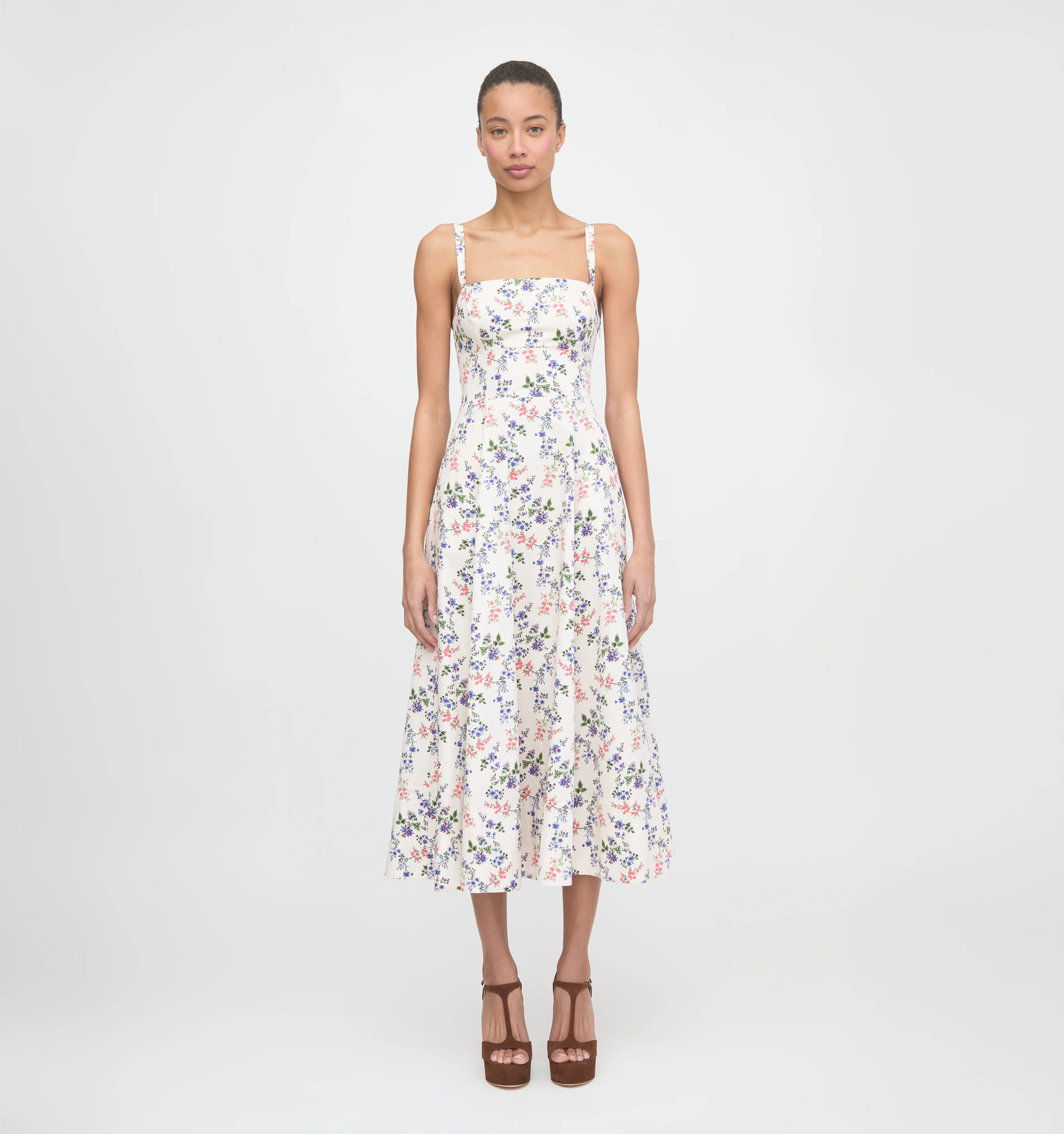 The Margot Dress - Pink Scallop Bow Chintz | Hill House Home US