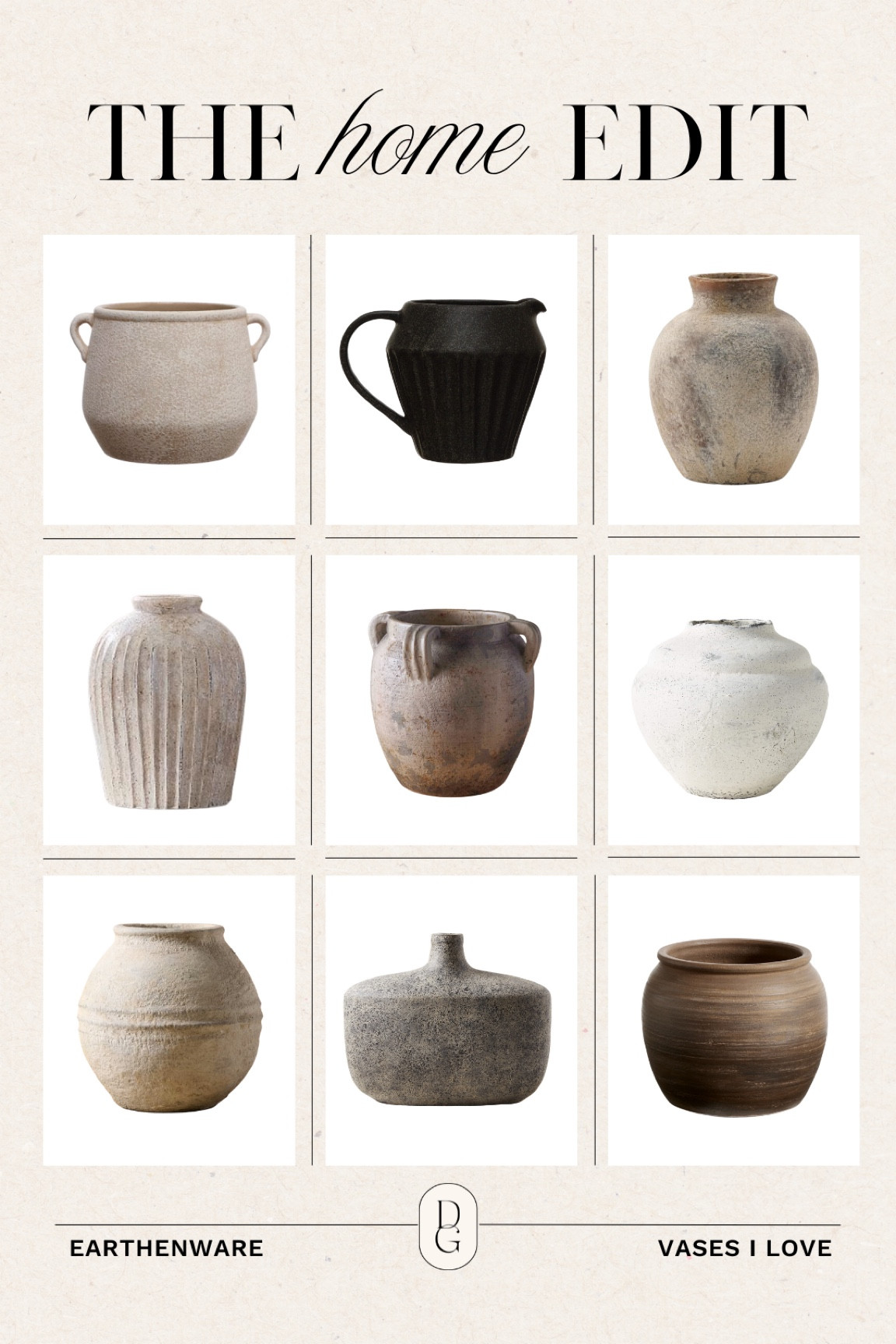 The Home Edit: Vases I Love The Home Edit: Vases I Love | home decor, earthenware, neutral home edit, neutral decor, ceramic vases, ceramic vase, neutral vase, neutral vases, small vase, large vase, small vases, large vases

#LTKSeasonal #LTKfindsunder50 #LTKfindsunder100