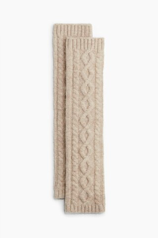 H & M - Beinstulpen mit Zopfmuster - Beige - Damen | H&M (DE, AT, CH, NL, FI)