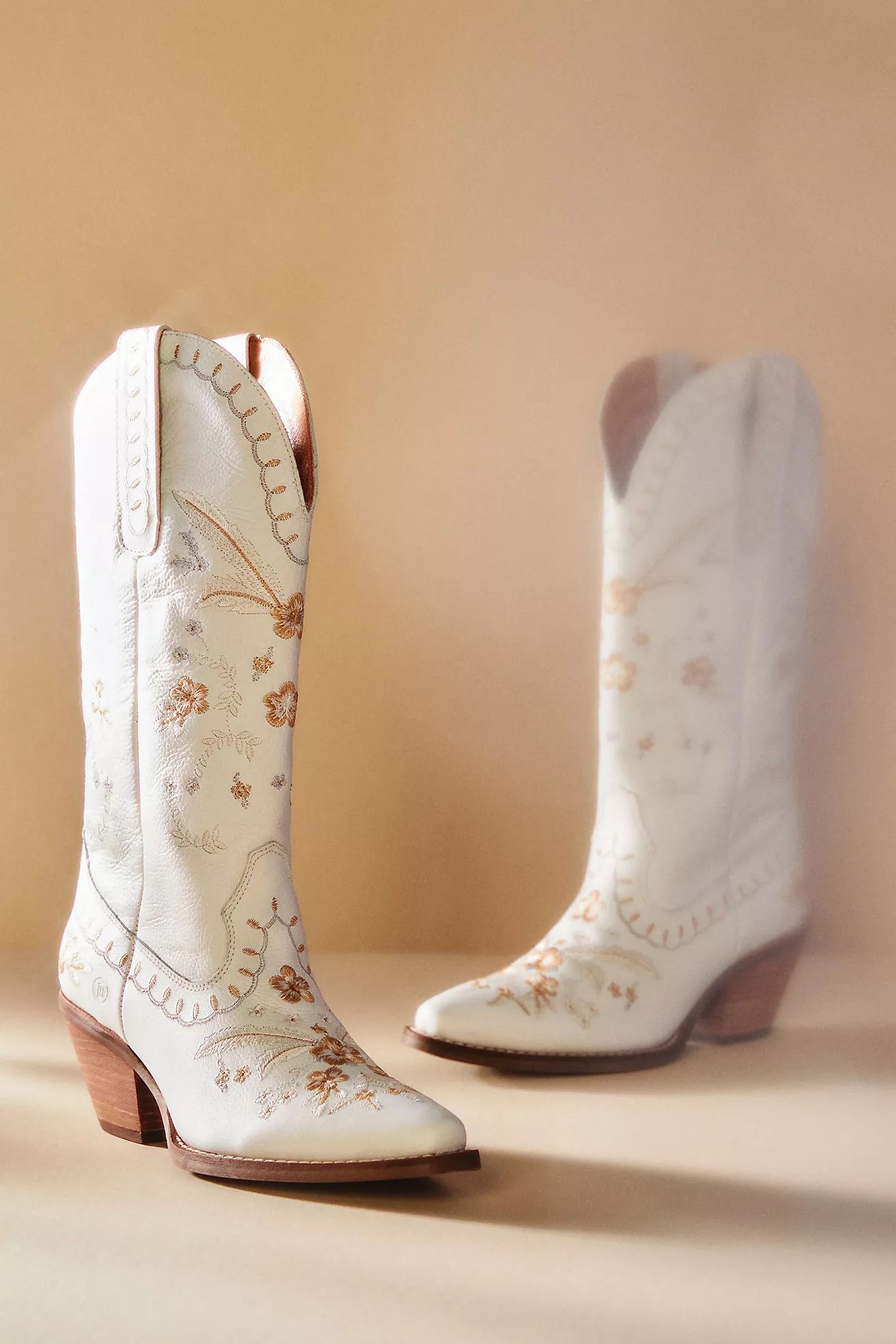 Dingo 1969 Full Bloom Leather Cowboy Boots | Anthropologie (US)