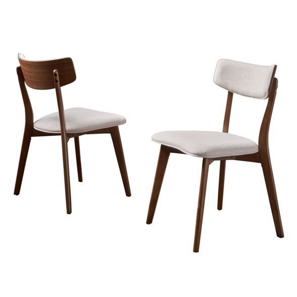 Set of 2 Chazz Mid-Century Dining Chair - Christopher Knight Home | Target