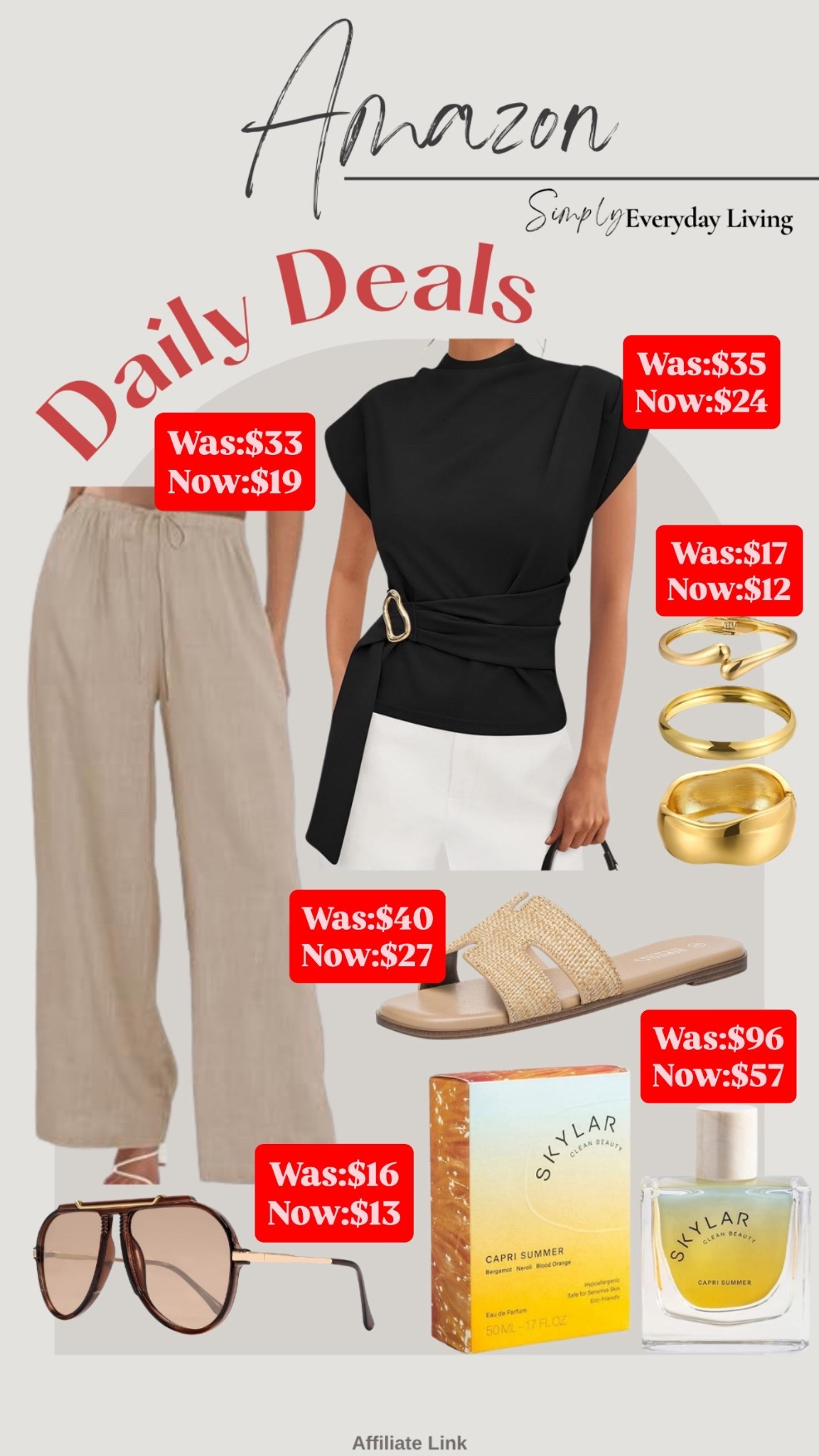 Amazon Daily deals 

#LTKSaleAlert