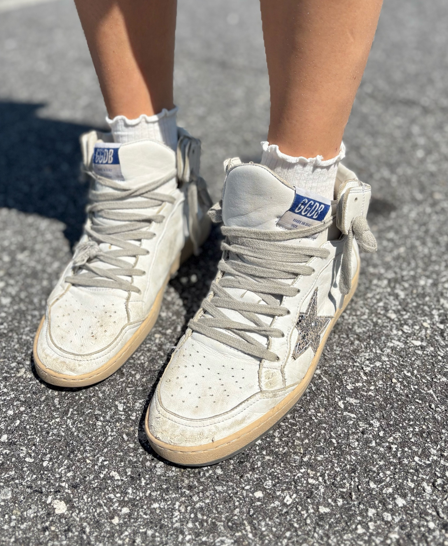 Loving the sweetest ruffle socks trend!