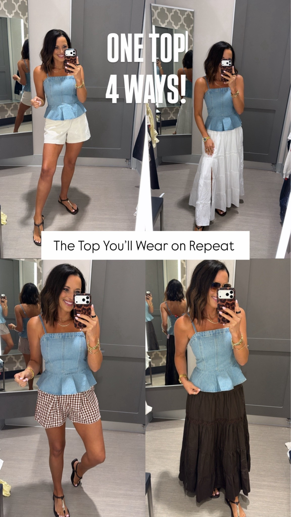 Obsessed with this Target top. 💙 It’s one of those pieces that works with literally everything in your closet, and I know I’d reach for it all summer long.

Size XS
5’3 for reference

#TargetStyle #TargetFashion #TargetFinds #TargetNewArrivals #SummerStyle #DenimTop #CapsuleWardrobe #OutfitInspo #AffordableFashion #EverydayStyle #LTKStyle #LTKFinds #TargetHaul #SummerOutfitIdeas #StyleInspo #FashionFinds